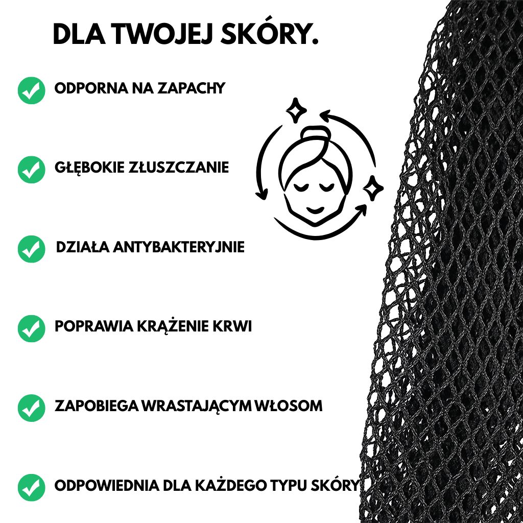 Nyara - Gąbka z charakterem. Efekt z natury.