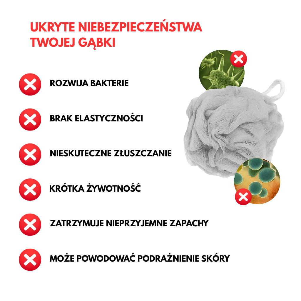 Nyara - Gąbka z charakterem. Efekt z natury.